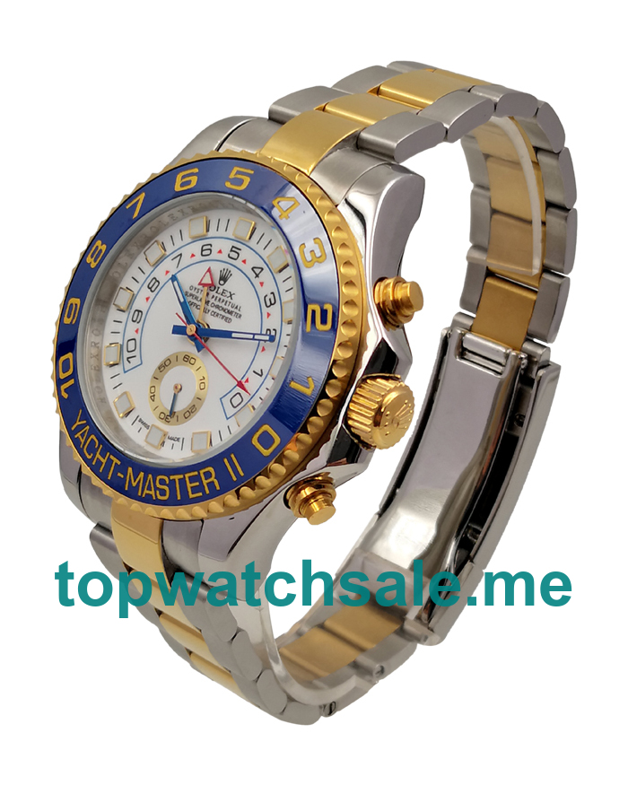Replica Rolex Yacht-Master II 116681 UK - 44MM Gold & Steel Male Rolex Yacht-Master II Replica Watches - Blingwatches.co.uk