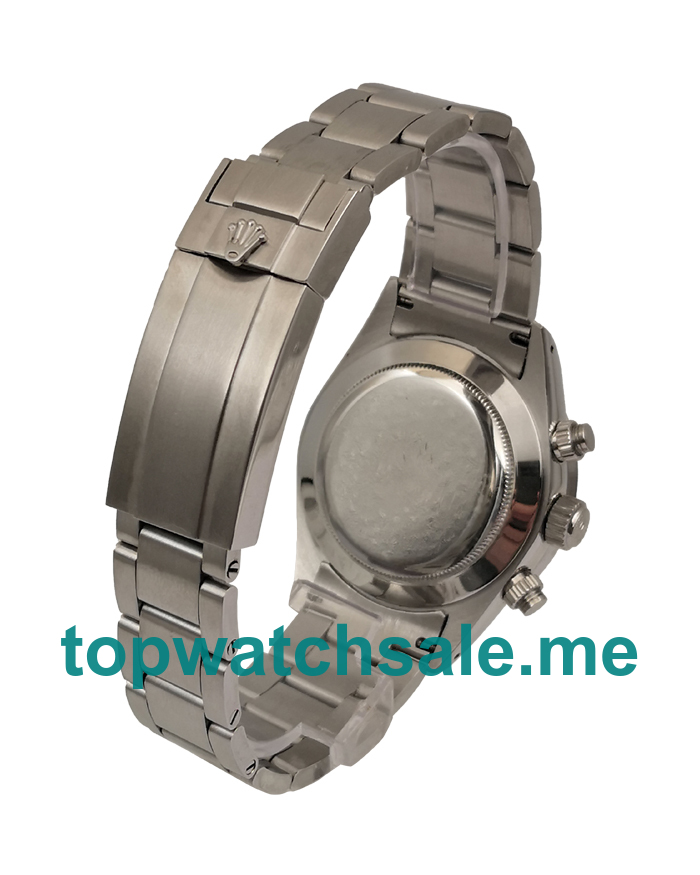 Replica Rolex Daytona Ref.6263 UK - 40MM Steel Male Rolex Daytona Replica Watches - Blingwatches.co.uk