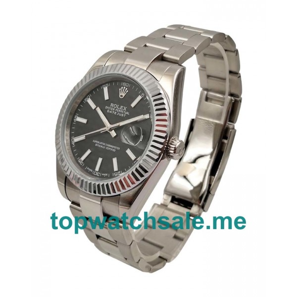 Replica Rolex Datejust II 116334 UK - 41MM Steel Male Rolex Datejust II Replica Watches - Blingwatches.co.uk