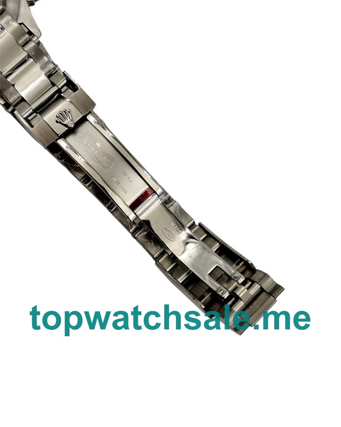 Replica Rolex Daytona 116520 UK - 40MM Steel Male Rolex Daytona Replica Watches - Blingwatches.co.uk