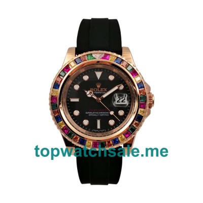 Replica Rolex Yacht-Master 116655 UK - 42MM Rose Gold Male Rolex Yacht-Master Replica Watches - Watchestop.me